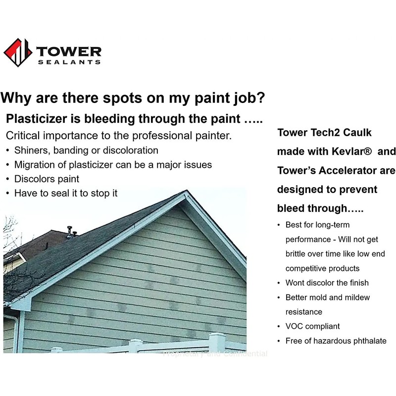 Tower Sealants TS-00215 10.1 fl-Ounce Tower Tech 2 Acrylic Urethane