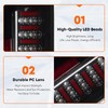 Tresound Tail Light + Third Brake Light Fit for Dodge