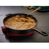 Mercer Culinary 10.25 Inch Cast Iron Skillet Heavy Duty Preseasoned