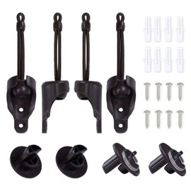 Universal Sunshade Replacement kit Bungee Jumping kit, Sunshade Strap, Weather Resistance, Compatible with Coolaroo Exterior Roller Blinds, Outdoor louvers, and Outdoor Roller Blinds