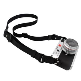 AOLLCCAE Camera Strap, Quick Adjustable Shoulder Sling Camera Neck Shoulder Strap for Leica Fuji Pentax Canon Micro Single and DSLR Camera Black