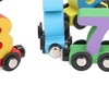 12pcs Wooden Magnetic Digital Train Cute Fun Early Education Trackless
