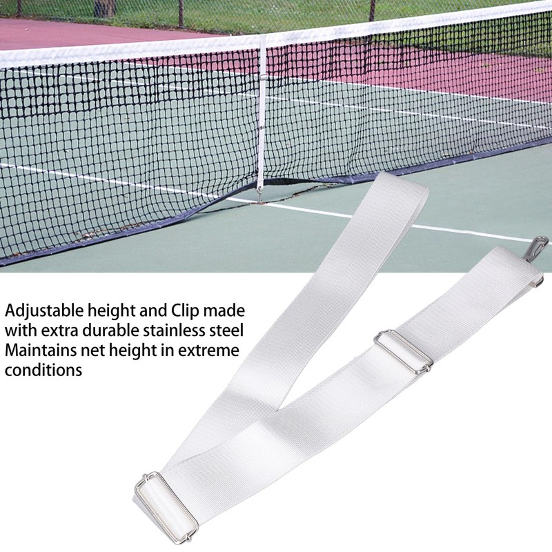 Odorkle Tennis Net Straps, Durable, Height-Adjustable Tennis Net Centre Strap
