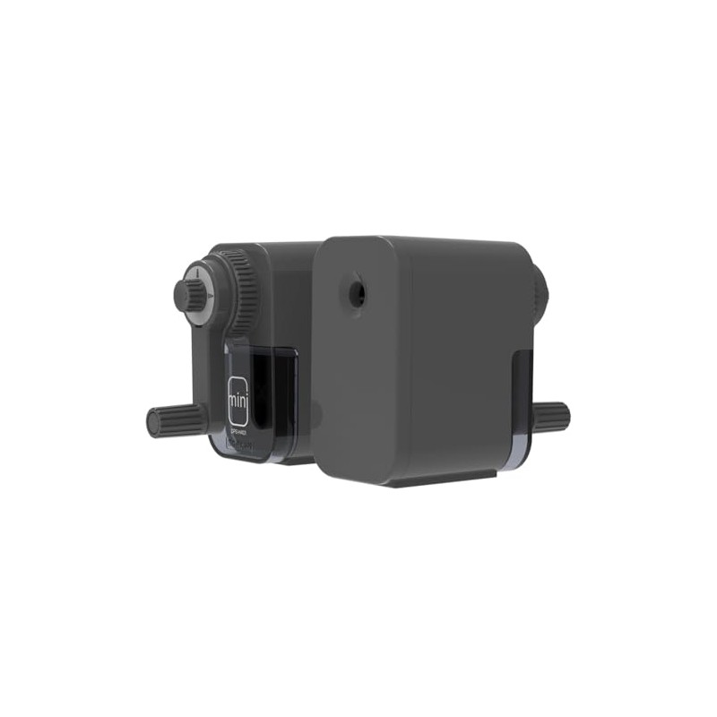 Nakabayashi DPS-H401BK Manual Pencil Sharpener, Mini, Black