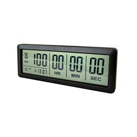 Digital 999 Days Countdown Timer Display time for Retirement Vacation Exam Wedding lab Kitchen Project Meeting(2C Batteries Included)/Black