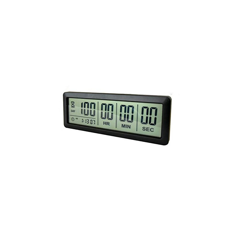 Digital 999 Days Countdown Timer Display time for Retirement Vacation