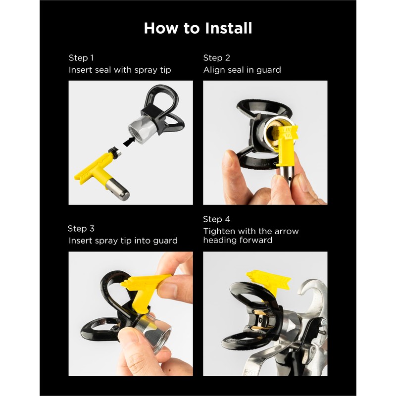 InoKraft 311 Spray Tip AtoMax Reversible Airless Spray Nozzles for