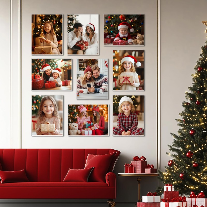 8 x 12 Acrylic Picture Frame, Horizontal/Vertical Clear Photo Frame