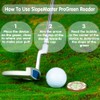 Prodigora SlopeMaster ProGreen Reader - Golf Ball Marker with High