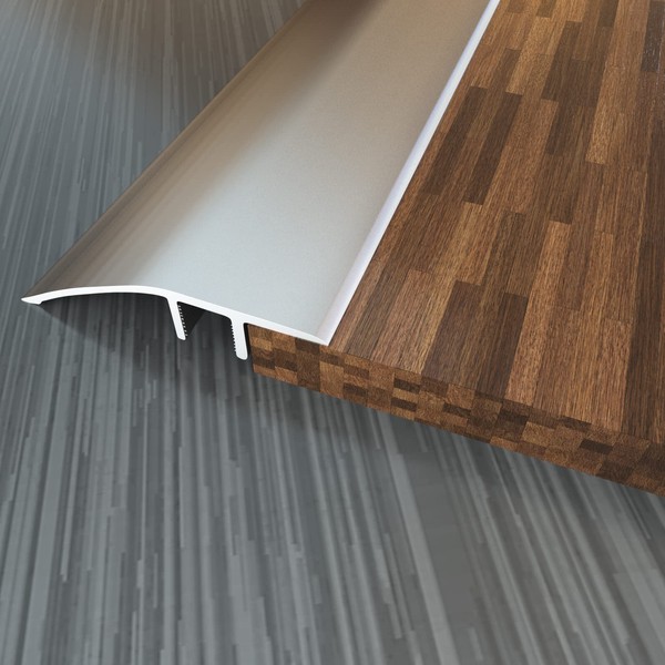 Aluminum Floor Transition Threshold Strip, Door/Carpet/Tile/Threshold Reducer, Doorway Edge Trim