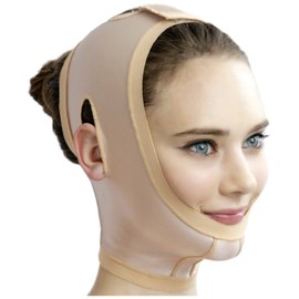 M06 Lifting Band V-Line Facial Compression Band Burning Spots Snoring Neck Wrinkles Chin Compression Chin Fixation Eden Medical, M, 1 piece / M06 리프팅 밴드 브이라인 얼굴 압박 밴드 땡김이 땡기미 코골이 목주름 턱압박 턱고정 에덴메디칼, M, 1개