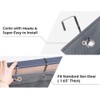 ANIZER Over The Door Hanging Shoe Rack Organizer with 6
