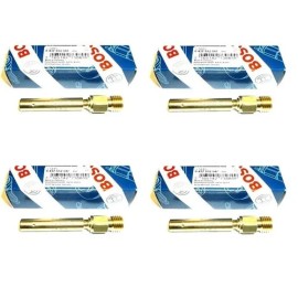 Genuine Bosch For Mercedes R107 W124 W201 Set of 4 Fuel Injectors Kit CIS Bosch OEM 0000785623