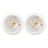 2pcs MR11 LED Light Bulbs AC12V 3W 300LM High Brightness