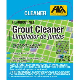 FILA Filagrout Net 24 OZ, Grout Cleaner for Tile Floors, Ceramic Tile and Porcelain Tile, Non-acid and Biodegradable
