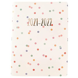 Multi Polka Dot Medium 14-Month Vinyl Planner