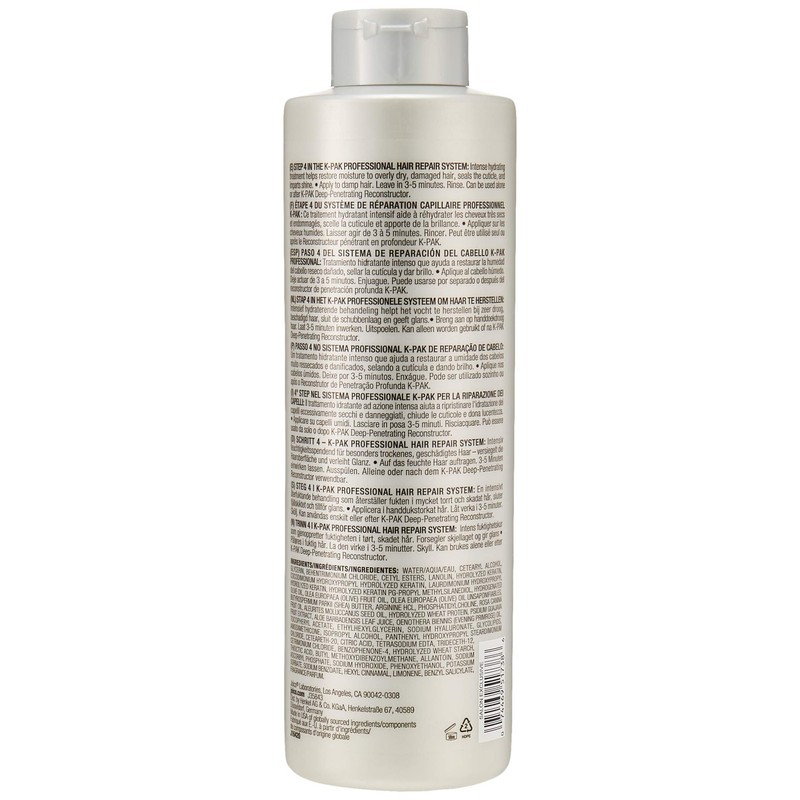 Joico K-Pak Reconstruction & Moisture Intense Hydrator 1 L