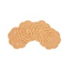 Phantomon Lace Round Crochet Doilies Handmade Coasters, 4-Inch, Pack of