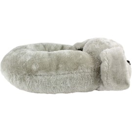 Comfy Feet Gray Puppy Pillow Pal Neck Pillow