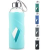 SHOW INGENUITY 32 oz Borosilicate Glass Water Bottle BPA Free
