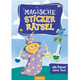 Magische Sticker-Rätsel: Alle Rätsel ohne Text | Aufgaben mit Stickern ab 4 Jahren