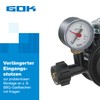 GOK Gas Pressure Regulator EN61-DS PRO 1.5 kg/h Black with