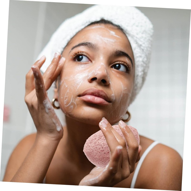 Esponja Facial Exfoliante De Limpiador Para Maquillaje Esponja De Para