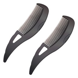 Anti-Schuppen-Kamm mit Massagefunktion, Druckkamm, Haarpflegekamm, Braun, 2 Stück - Ideal zum Entfernen von Schuppen, Stimulieren, Reduzieren von Juckreiz Schuppenkamm