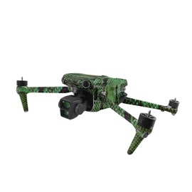 MightySkins Skin Compatible with DJI Air 3 - Green Serpent | Protective, Durable, and Unique Vinyl Decal wrap Cover | Easy to Apply, Remove, and Change Styles