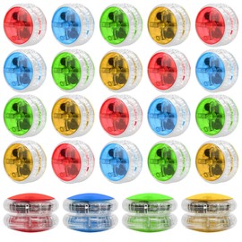 KatchOn, Multicolor, Light Up Yoyos - Pack of 24 | Led Yoyos, Carnival Party Favors | Easter Gifts for Kids | Plastic Light Up Party Favors for Birthday, Classroom | Light Up Party Supplies