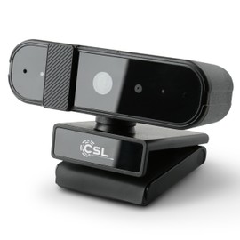 Windows Hello Camera - CSL HelloView Compact RGB Webcam, Infrared Depth Camera, 1920x1080@30Hz, Built-in Microphone, Video Chat, 1080p, Face Detection, Windows 11 Hello Login