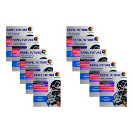 10 Paq. Papel Fotográfico Tamaño Carta 220g Con 20 Hojas Cu                                                                                           