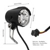 Bike LED Headlight DC 12V to 60V 2.4W IPX4 Waterproof