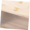 BESPORTBLE Wood Bird Nest Breeding Box Outdoor Cockatiel Nesting Box