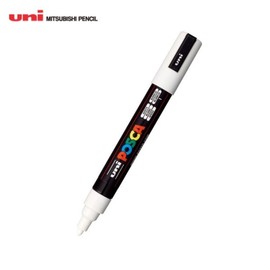 Uni Posca PC-5M White / 유니 포스카PC-5M 화이트