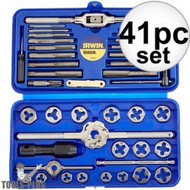 IRWIN 41 Pc. Metric Tap & Hex Die Se
