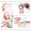 스티커 속눈썹 연장용 맥스 2PCS 스테인리스 핀셋 스트레이트 커브드 정밀