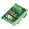 PENGLIN DB9 Male Female D-SUB Din Rail Mount Interface Module,
