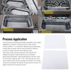 Cleaning Machine Cleaning Sheet,40pcs Inkjet Printer Cleaning Sheet,Scanner Cleaning Sheets