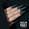 Press on Nails Long, FANDAMEI 13 Packs 312 PCS Glossy