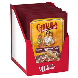 Cholula Smoky Chipotle Taco Seasoning Mix, 1 oz (Pack of 12)