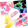 Baluue Fluorescent Butterfly Nail Sequins Boxed Ultra-Thin Dots for Nail