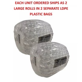 airDEFENDER 40 Feet  x 12 inches Large Bubble Cushioning Wrap 1 mil thick 12" perforations