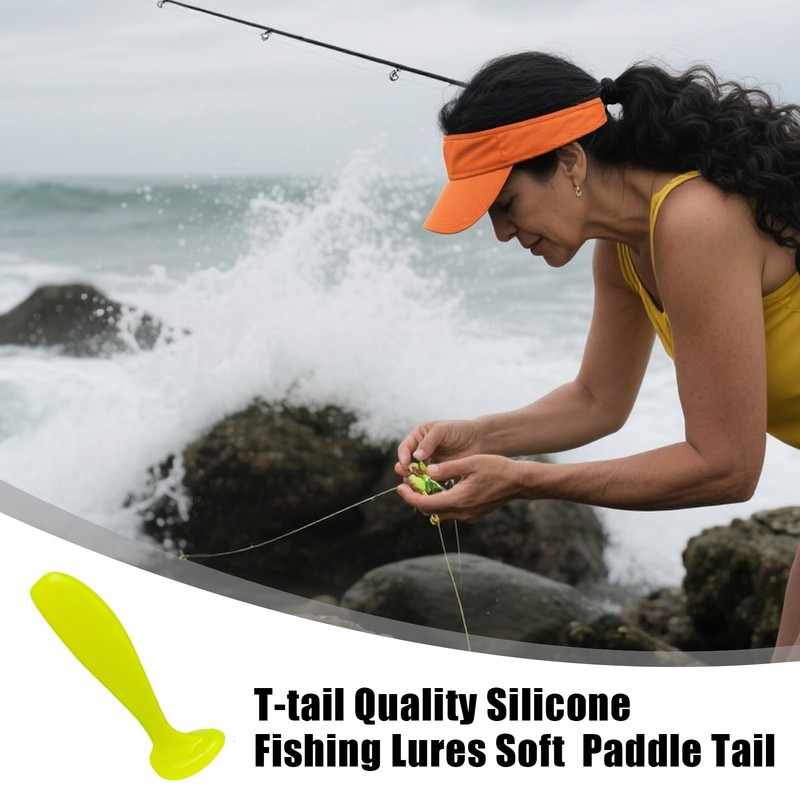 Soft Lures, Bass Fishing Lure Swim Baits, Fisherman Accessories Casting