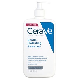 CeraVe Champú Hidratante Suave, Con Ceramidas, Niacinamida y Ácido Hialurónico Para Cabello y Cuero Cabelludo Suaves y de Aspecto Saludable, Champú Si