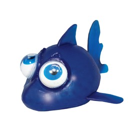 Wobble Eyes - Shark from Deluxebase. Large Animal Squishy Toy with Giant Wobbly Eyes. Shark anti stress fidget toy for kids and adults