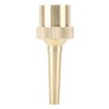 Brass Direct Fountain Nozzle Female Screw Connection Spherical Joint Adjustable