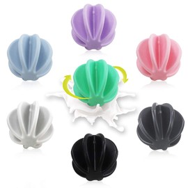 PUDSIRN 7pcs Milk Shake Protein Shaker Balls, Plastic Mixing Ball Bottle Mixer, Colorful Whisk Shaker Balls for Protein Shaker Bottle (4.5cm)
