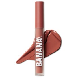 Banana Beauty Semi Matte My Brownyyy Liquid Lipstick with 10h Hold - Lipstick for Full Lips - Protection Against Drying Out & Intense Volume - Matte Lipstick with Warm Dark Undertone