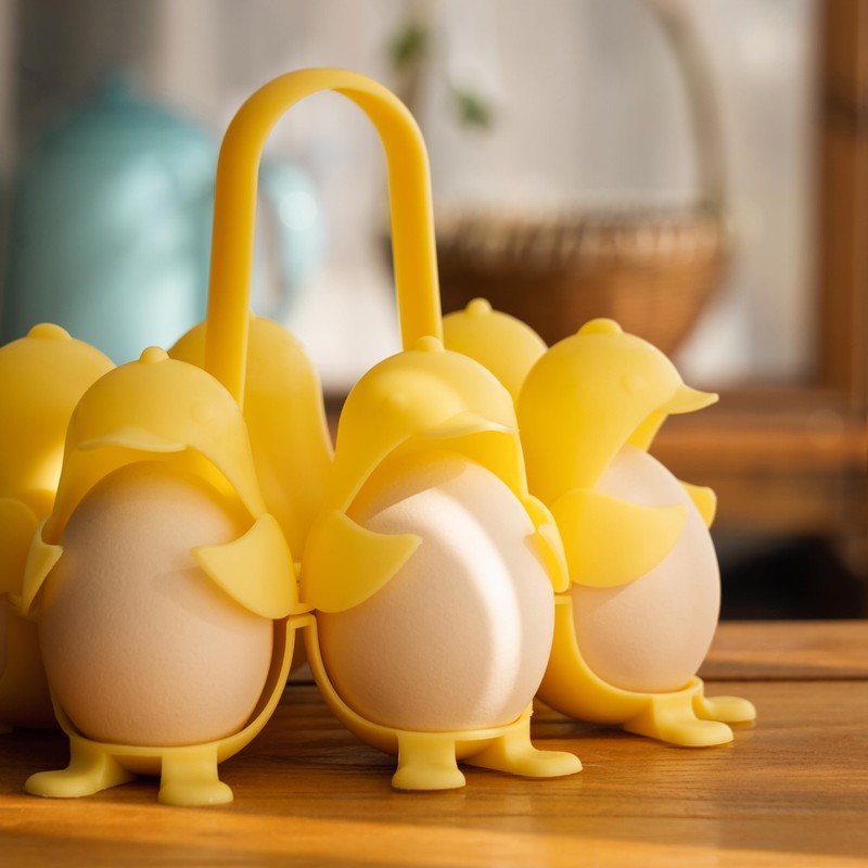 YELLOW DUCK DESIGN, Cooks 6 Eggs at a Time Dishwasher